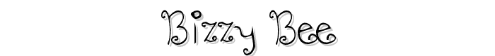 Bizzy Bee font